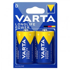 Батерия алкална Varta Longlife Power LR20 D MN1300 1.5V 16500 mAh